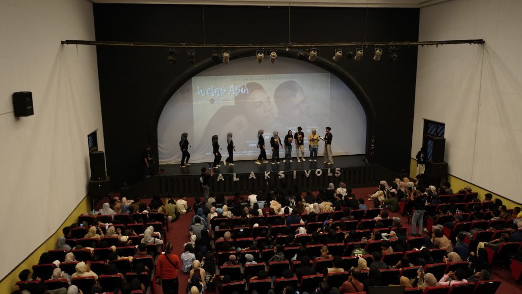Gelaran Galaksi Mahasiswa Ilmu Komunikasi Unisa Yogyakarta, di Taman Budaya Yogyakarta, Rabu (21/1/2026).